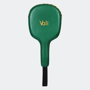 Lancer Leather Boxing Punch Paddles Green Front | Vali#color_green