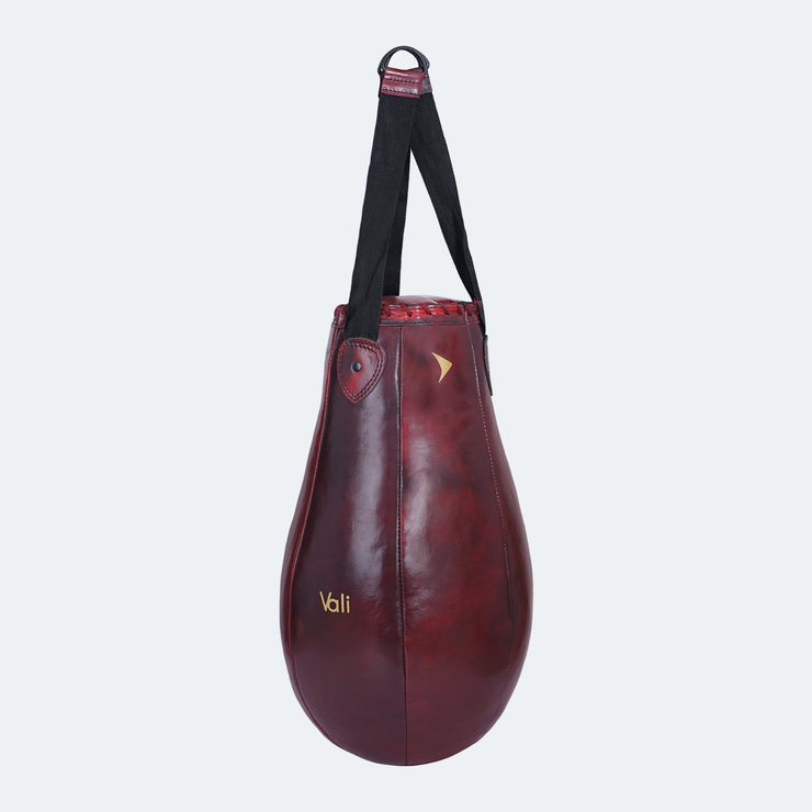 Lancer Leather Head Hunter Mini Punching Bag For Boxing & MMA Cover | Vali 