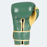 Lancer Leather Pro Boxing Gloves For Training Green Back Vali | Vali#color_green
