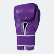 Lancer Leather Pro Boxing Gloves For Training Orange Back Vali | Vali#color_purple