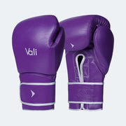 Lancer Leather Pro Boxing Gloves For Training Orange Cover Vali | Vali#color_purple