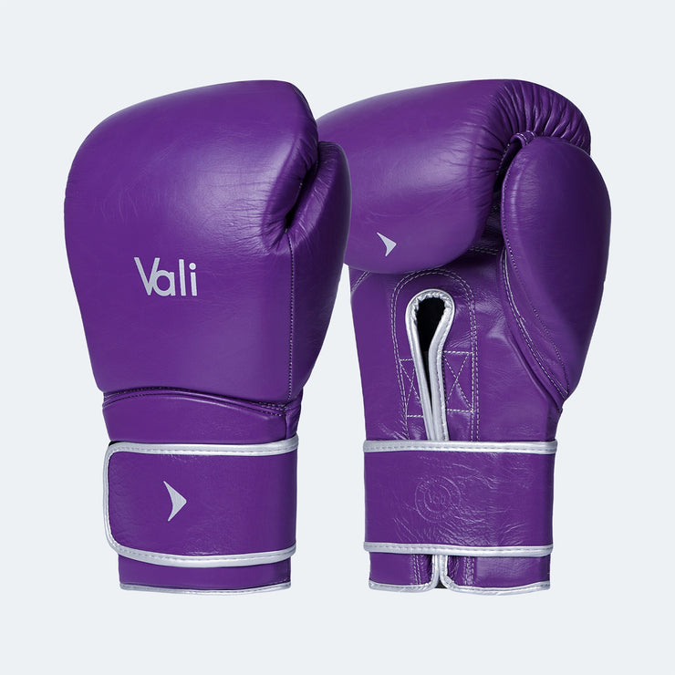 Lancer Leather Pro Boxing Gloves For Training Orange Cover Vali | Vali