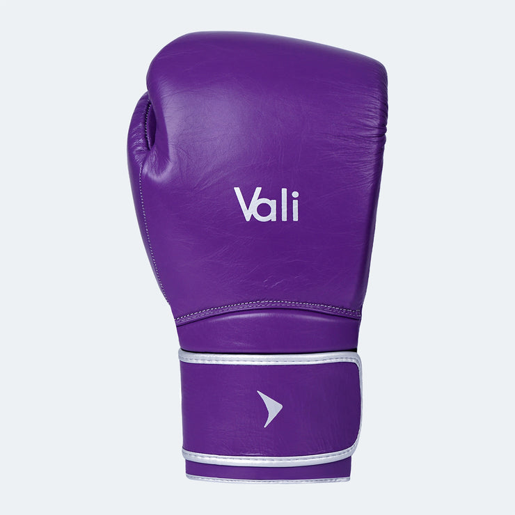 Lancer Leather Pro Boxing Gloves For Training Orange Front Vali | Vali