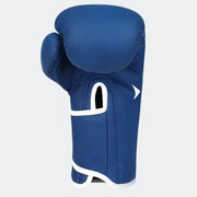 MMA Muay Thai Kick Training Matte-Blue adults boxing gloves Back | Vali#color_matte-blue
