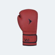 MMA Muay Thai Kick Training Red adults boxing gloves Front | Vali#color_red