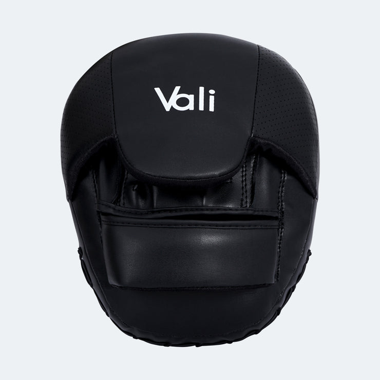 Nista Air Punch Mitts For Focus Training Black Back | Vali