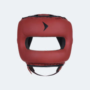 Nista Face Saver Headgear For Boxing Red Front | Vali#color_red
