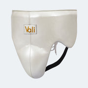 Sian No-Foul Groin Protector In Leather White Cover | Vali#color_white