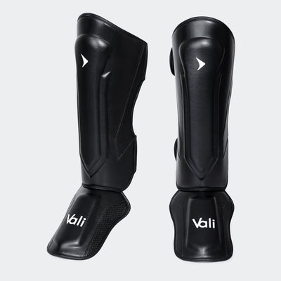 thumbnail interactive-video image 1 of WARX Shin Guards With Instep Protection | Muay Thai MMA Kickboxing Training Pads 1 of 3