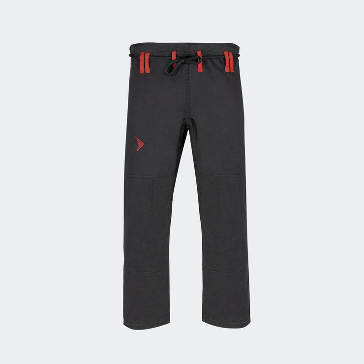 Vali | Isso BJJ GI Pants cotton 10oz For Brazilian Jiu Jitsu Gi Kimono Uniform black red