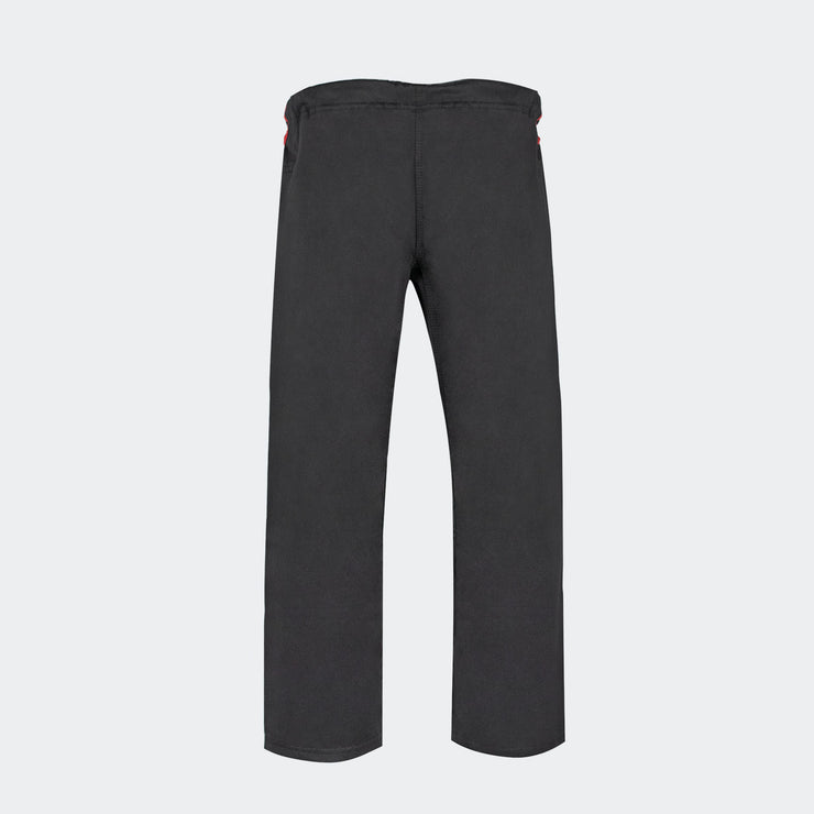 Vali | Isso BJJ GI Pants cotton 10oz For Brazilian Jiu Jitsu Gi Kimono Uniform black red