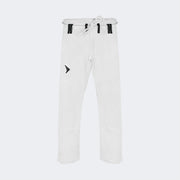 Vali | Isso BJJ GI Pants cotton 10oz For Brazilian Jiu Jitsu Gi Kimono Uniform white black#color_white