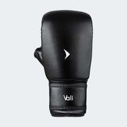 Nista Bag Gloves for Punching Heavy Bag Black Front | Vali#color_black