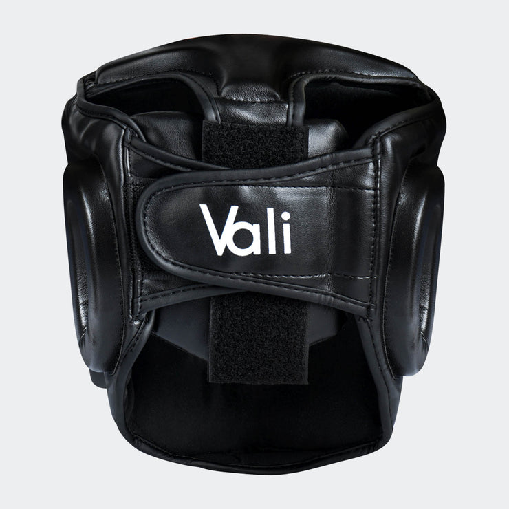 Nista Full Face Cage Headgear For MMA Training Black Back | Vali