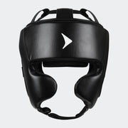 Nista Full Face Headgear For Boxing Training Black Front | Vali