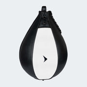 Nista Leather Speed Bag Ball For Boxing Black Medium Back | Vali#size_m