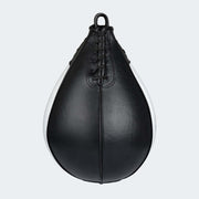Nista Leather Speed Bag Ball For Boxing Black Small Back | Vali#size_s