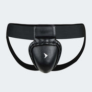 Nista Steel Groin Guard Cup For Muay Thai Black Front | Vali