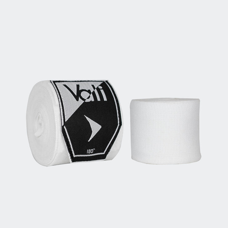 Vali | Lotus boxing Hand Wraps 108" Stretch For MMA Kick Muay Thai sparring training fight competition white