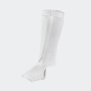 Fise MMA Shin Guards Instep Slip On For Muay Thai Combat Boxing adults white side#color_white