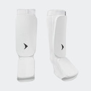 Fise MMA Shin Guards Instep Slip On For Muay Thai Combat Boxing adults white#color_white
