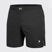 Ortal Fight Shorts For MMA Training black Cover | Vali#color_black