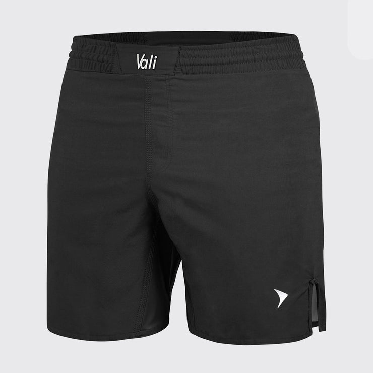 Ortal Fight Shorts For MMA Training black Cover | Vali